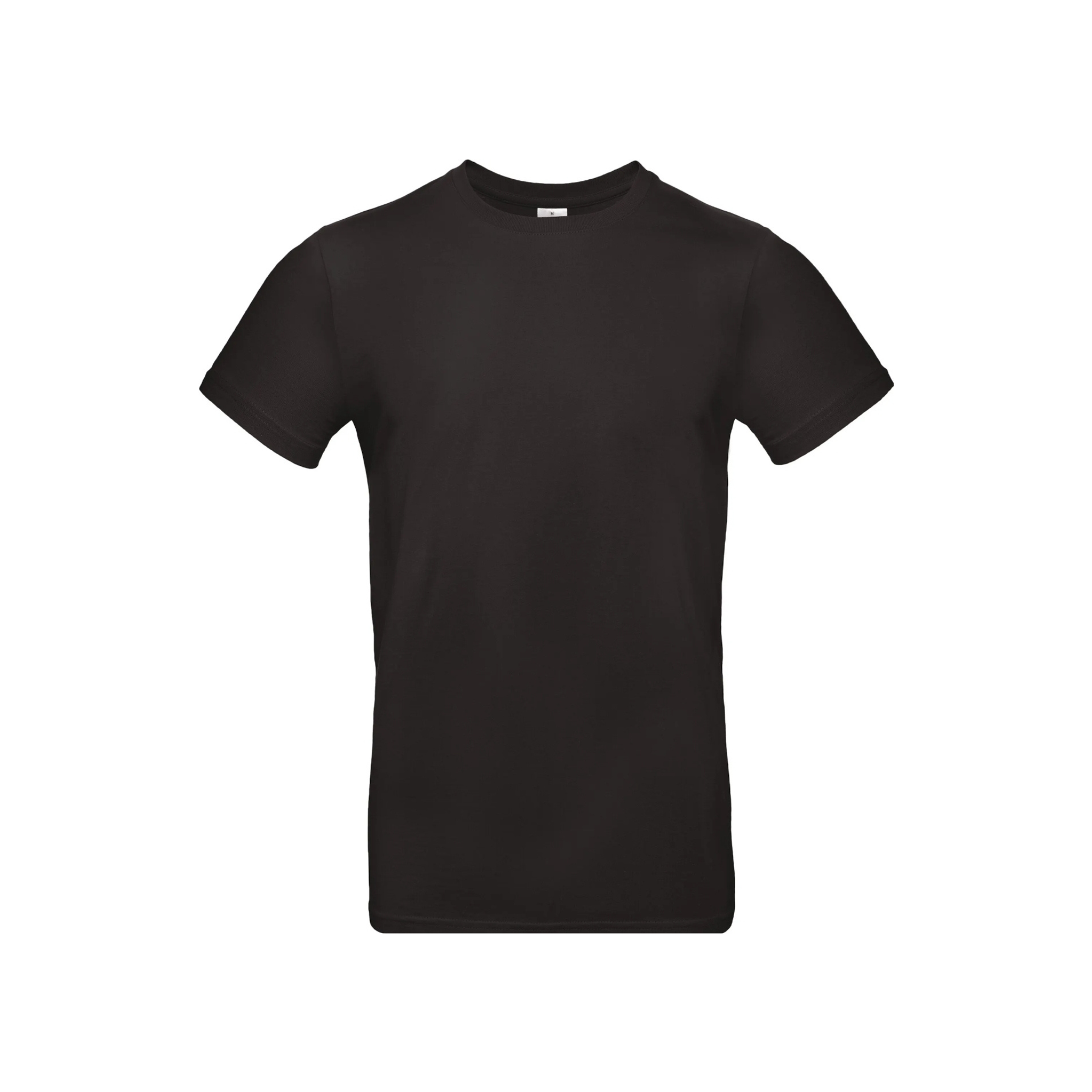 T-shirt noir chasse personnalisable - tête de chien et gibier
