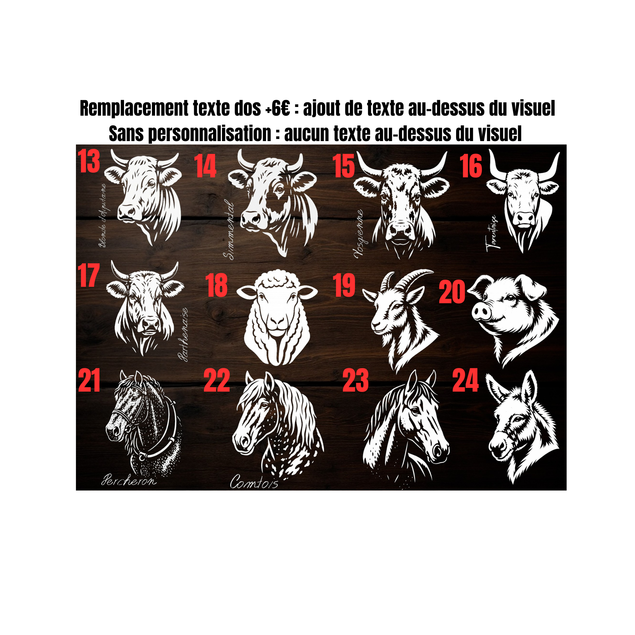 Pull à capuche noir agriculture personnalisable - tête de vache et engin agricole