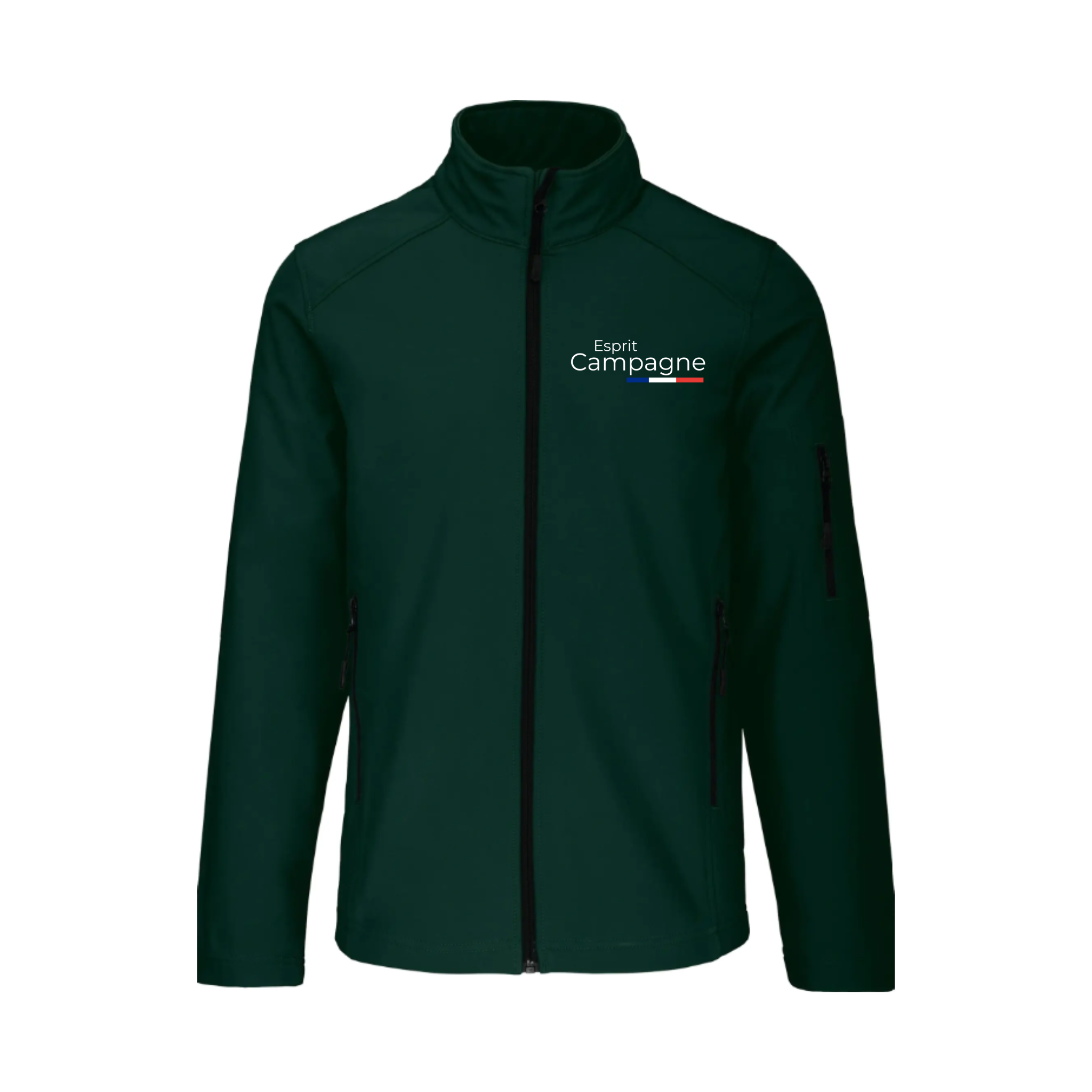 Vestes softshell vert Esprit Campagne - Au cœur de la nature
