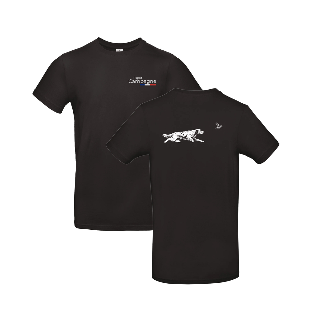 T-shirt "Setter + Bécasse"