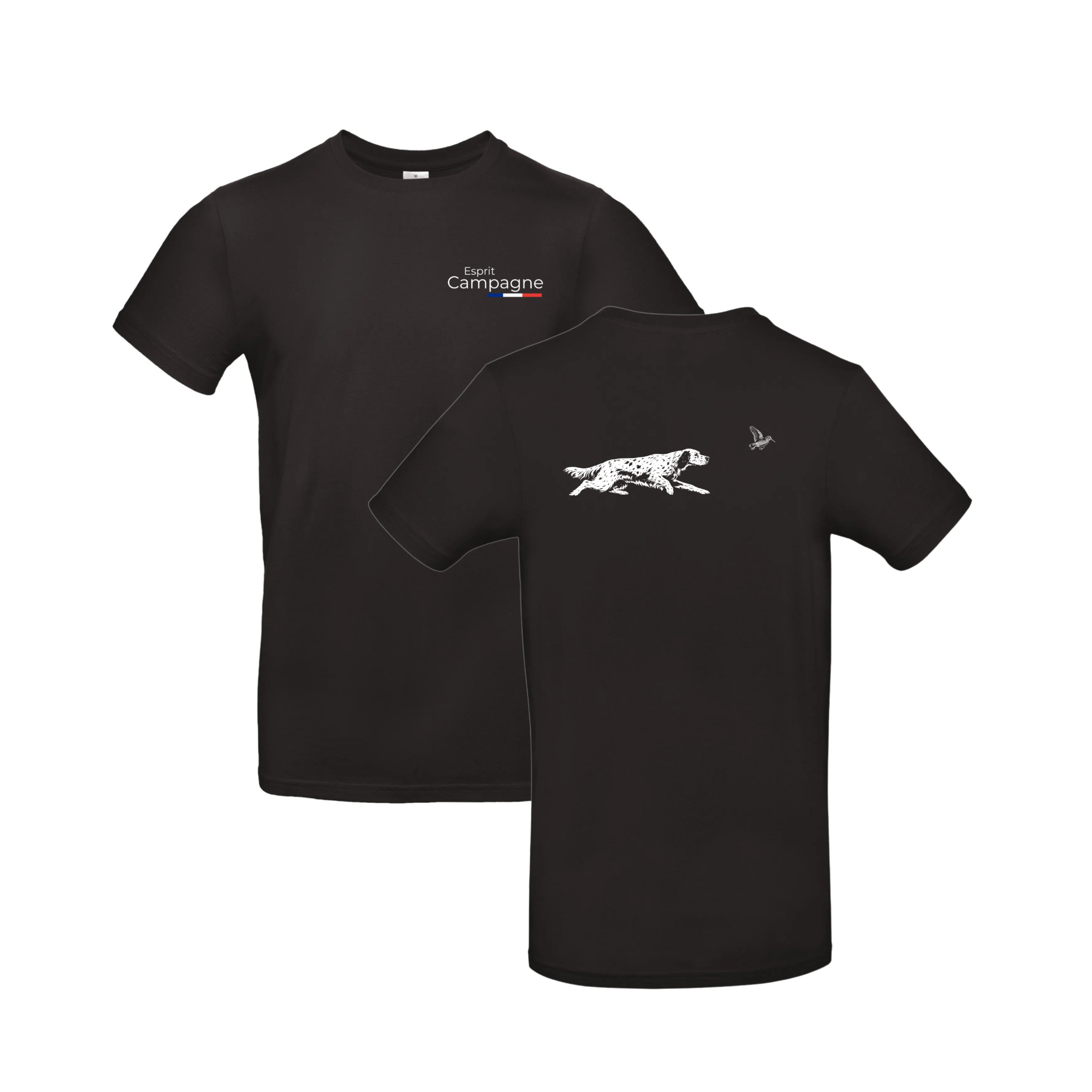 T-shirt "Setter + Bécasse"