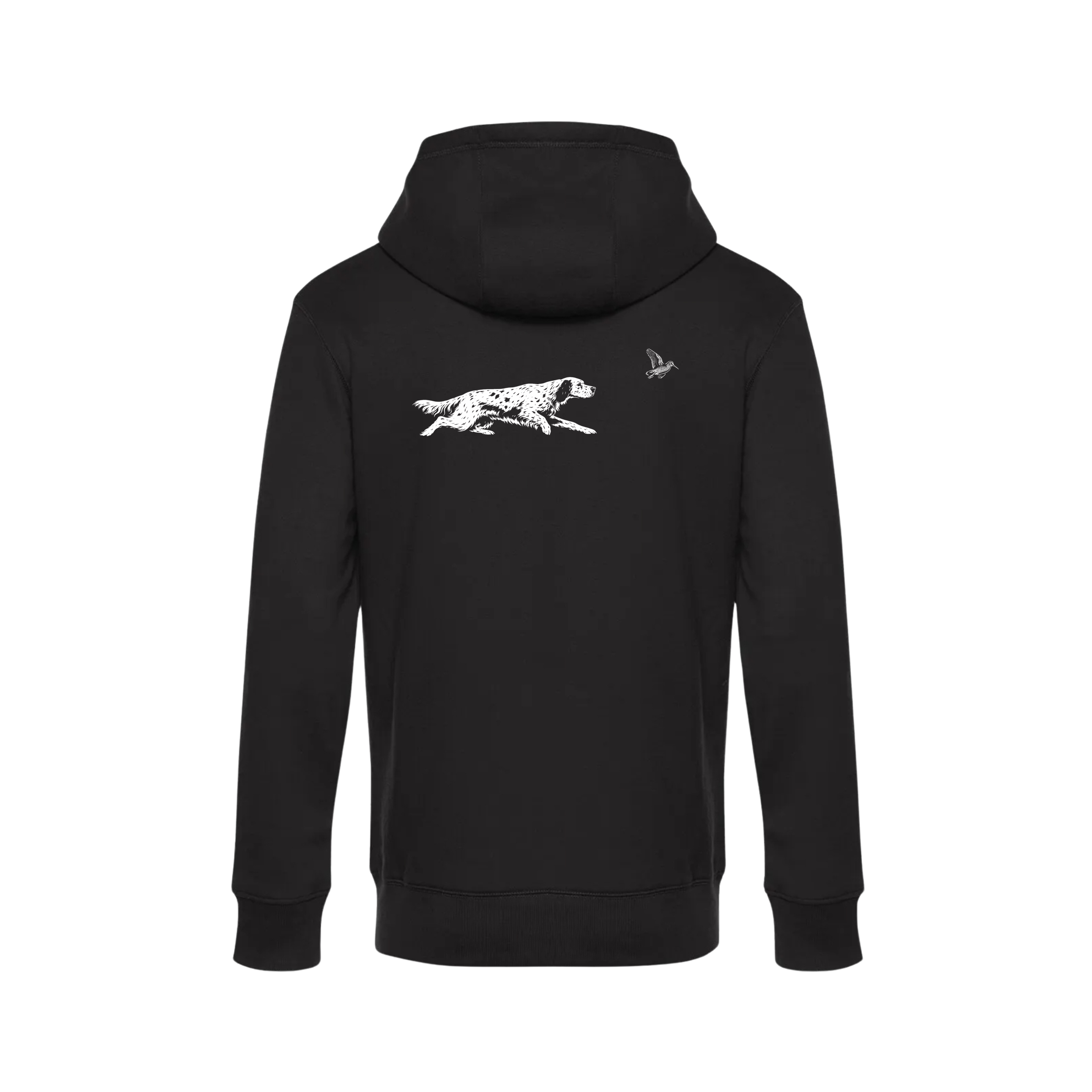 Pull à capuche "Setter + Bécasse"