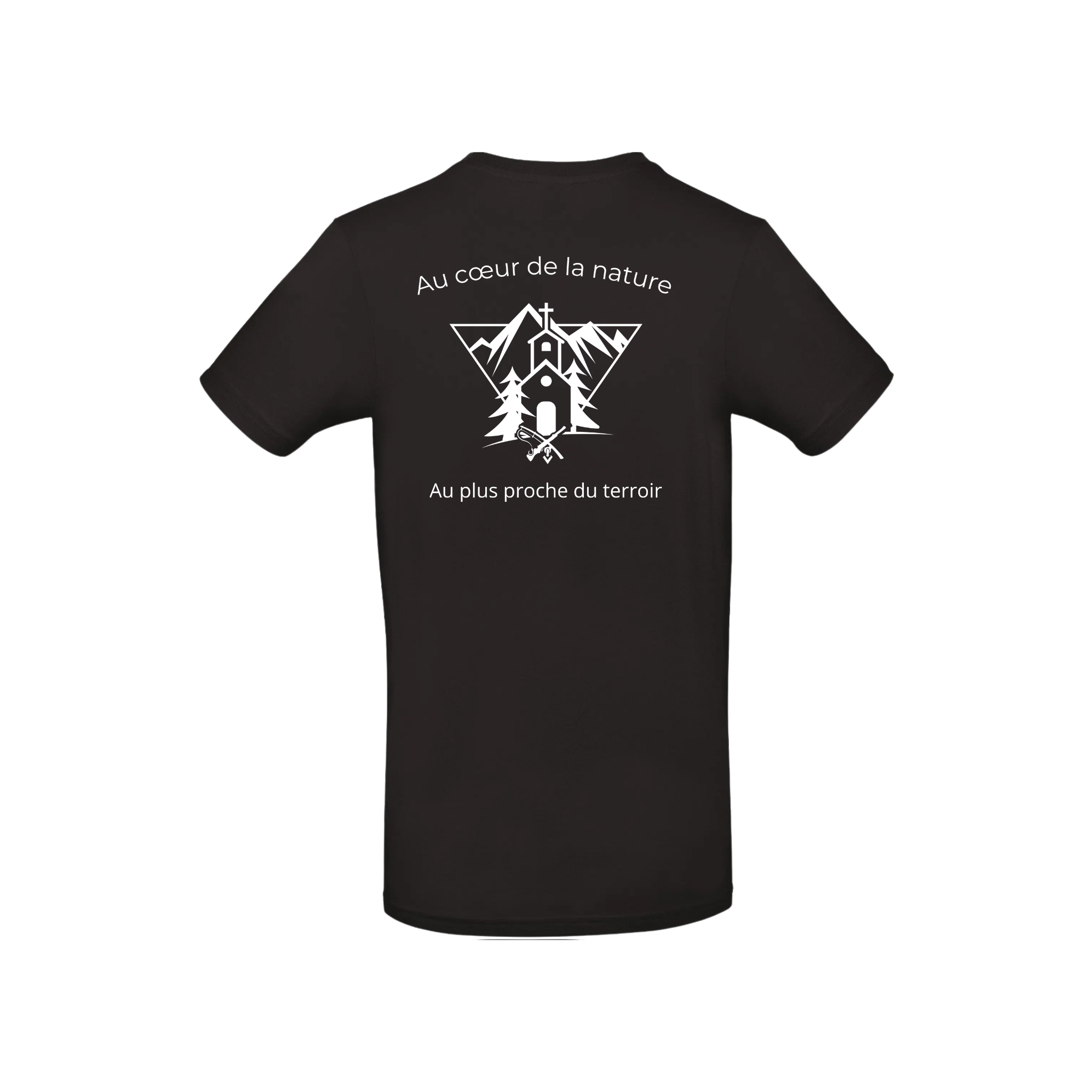 T-shirt noir Esprit Campagne - Au cœur de la nature