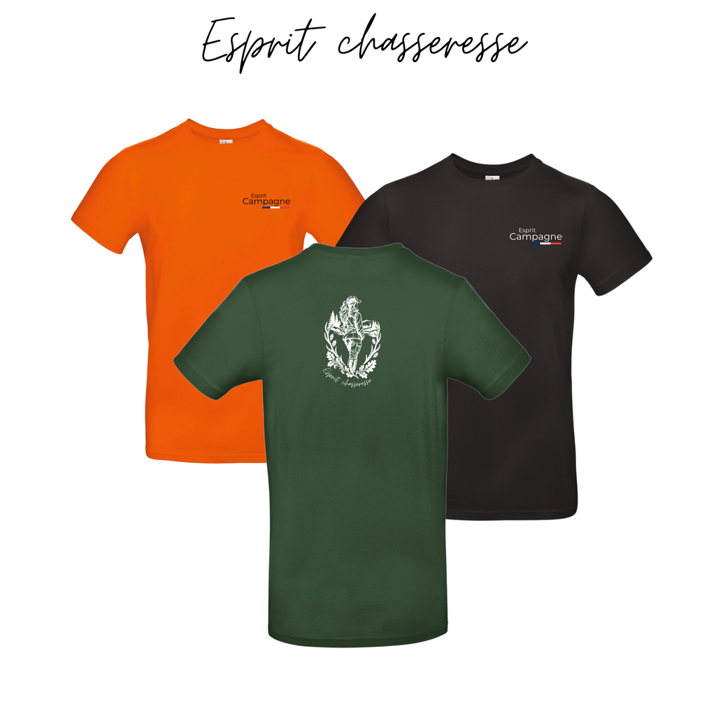 T-shirt esprit chasseresse