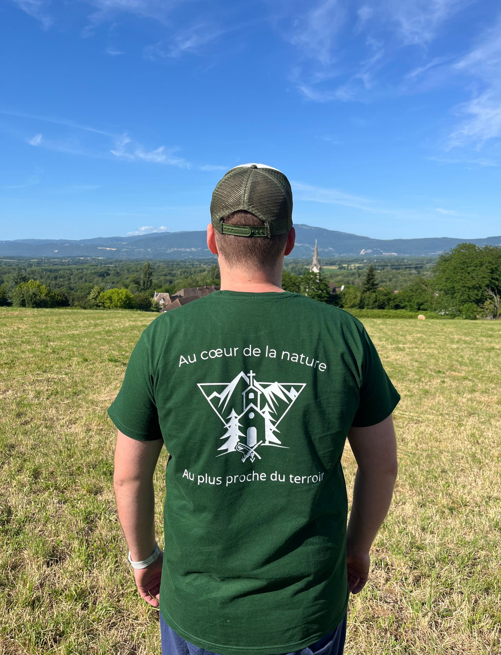 T-shirt vert Esprit Campagne - Au cœur de la nature