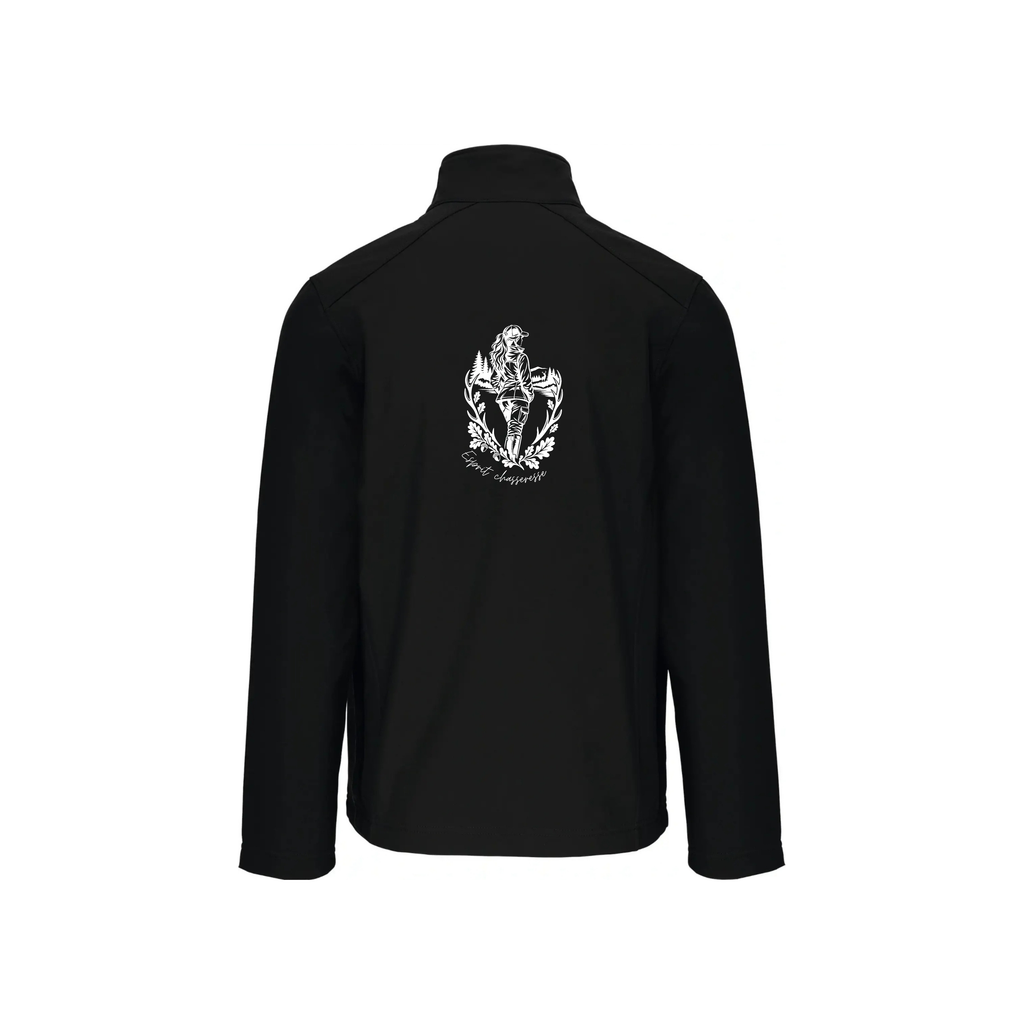 Vestes softshell esprit chasseresse