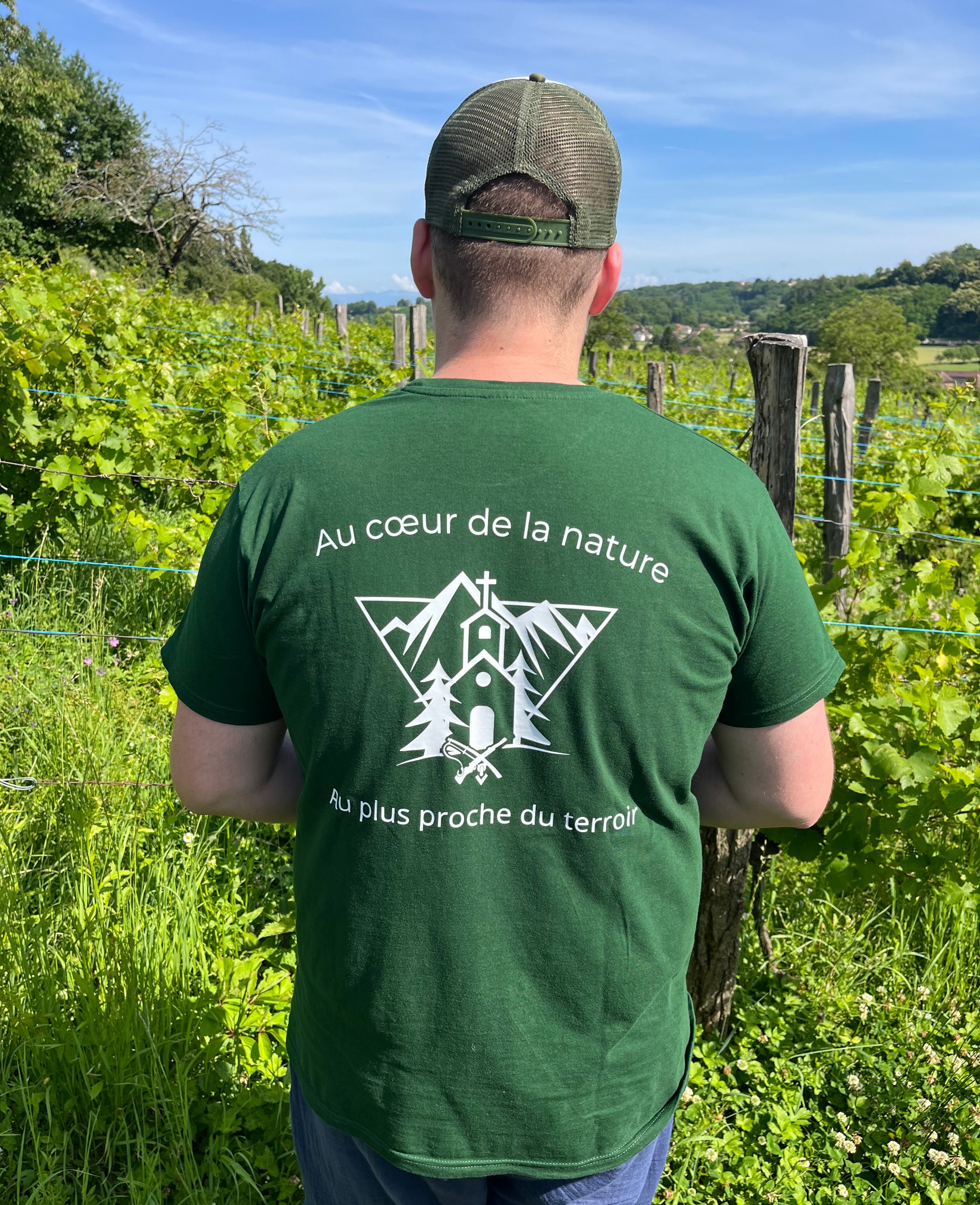 T-shirt vert Esprit Campagne - Au cœur de la nature