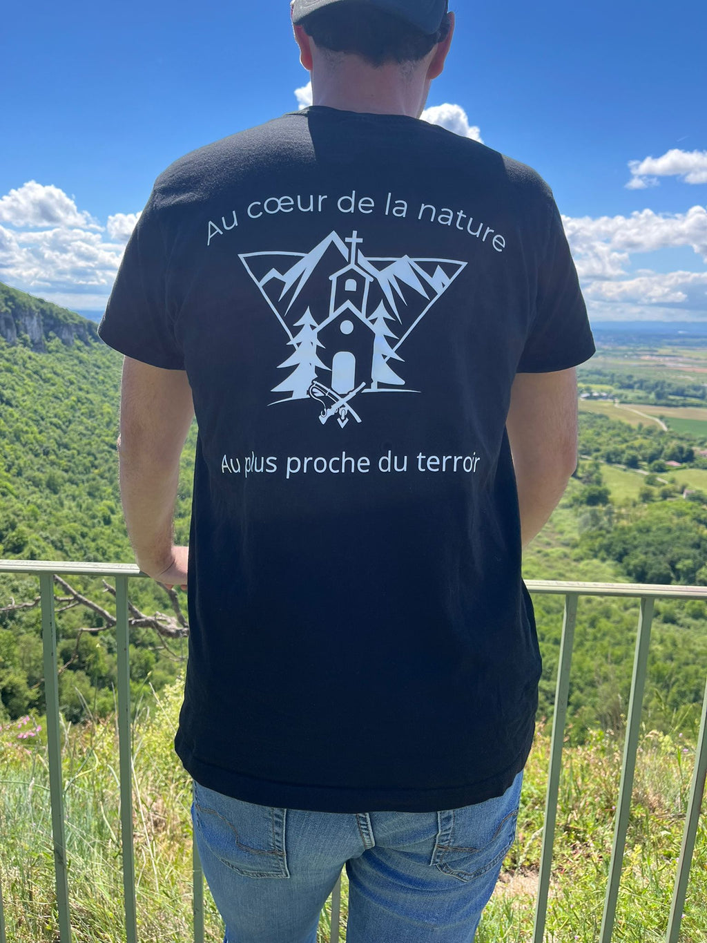 T-shirt noir Esprit Campagne - Au cœur de la nature
