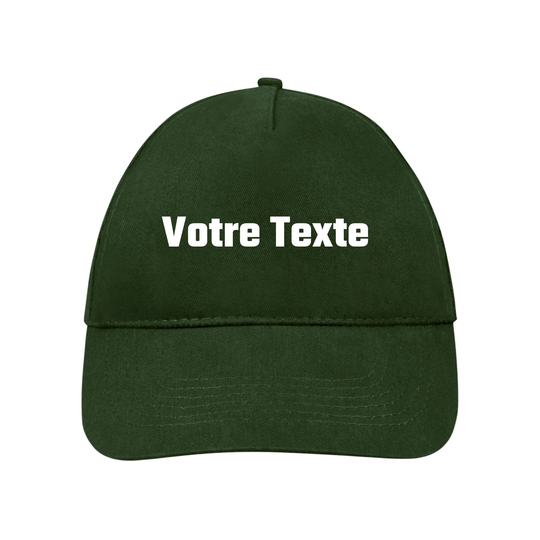 Casquette vert Personnalisable