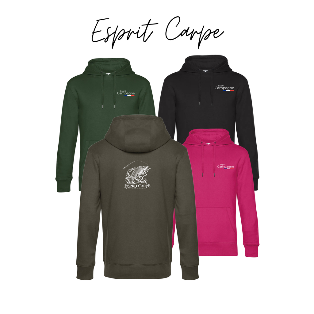 Pull à capuche Esprit Campagne - Esprit Carpe
