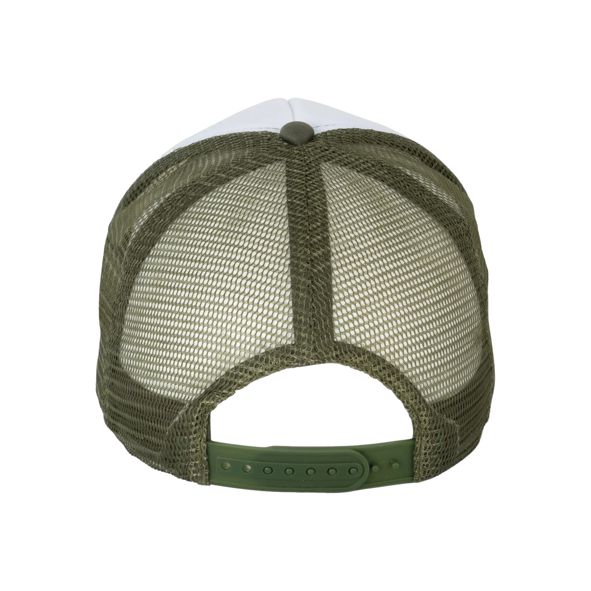 Casquette Trucker Kaki foncé / Blanc  " Esprit Campagne "